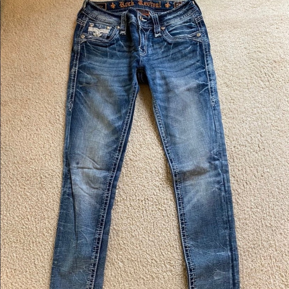 Womens Rock Revival Jeans